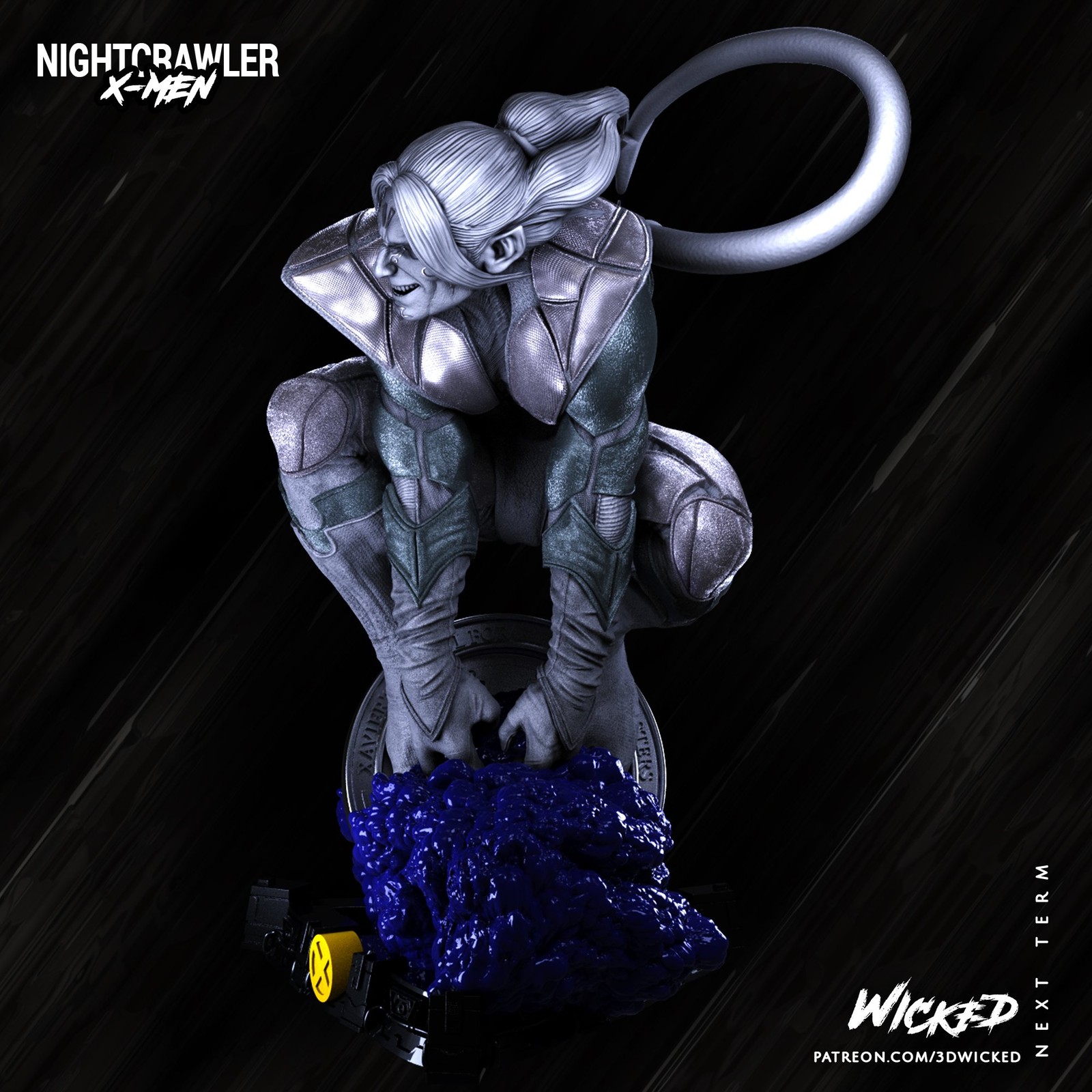 Marvel Nightcrawler Bust - Image 3