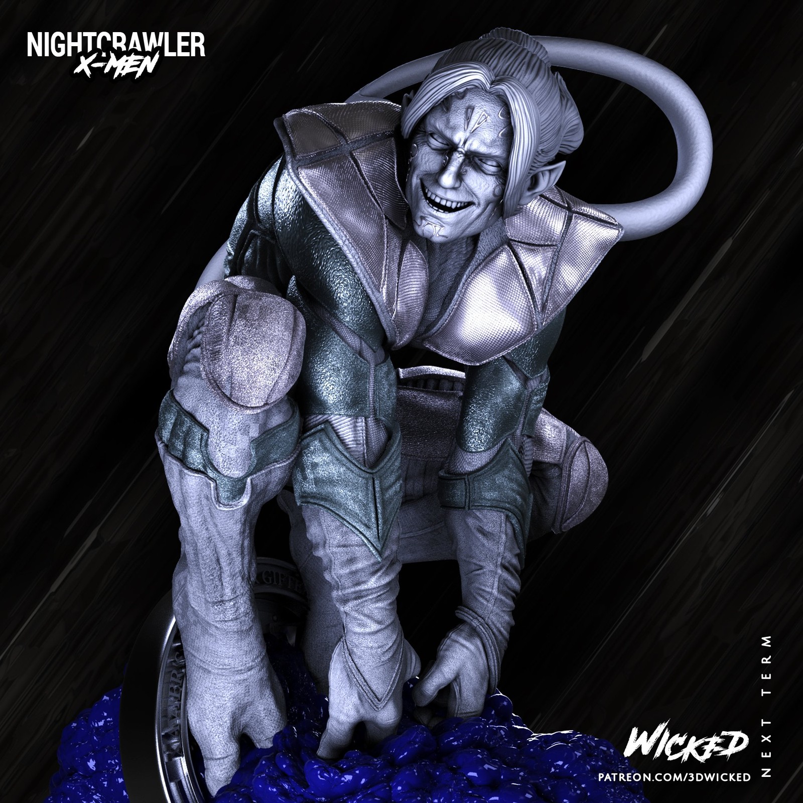 Marvel Nightcrawler Bust - Image 4