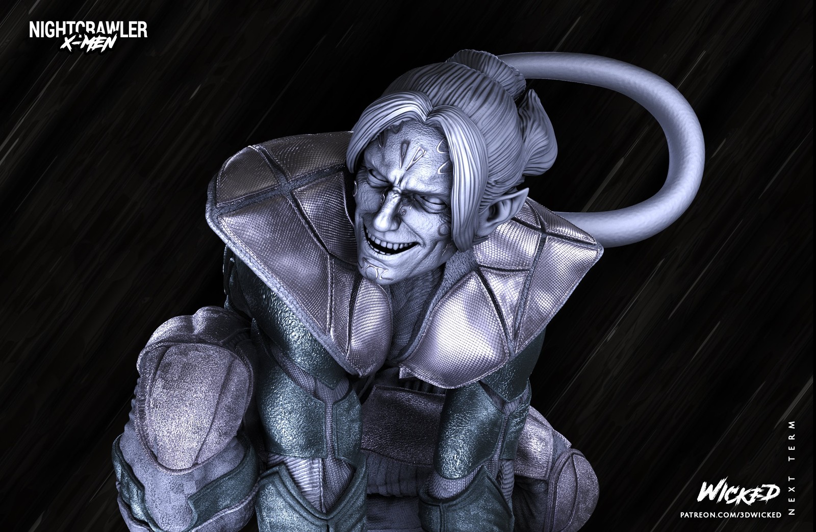 Marvel Nightcrawler Bust - Image 5