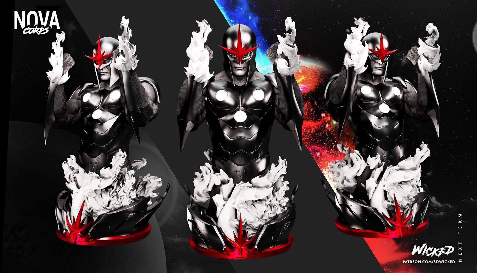 Nova - Bust (Marvel) - Image 2