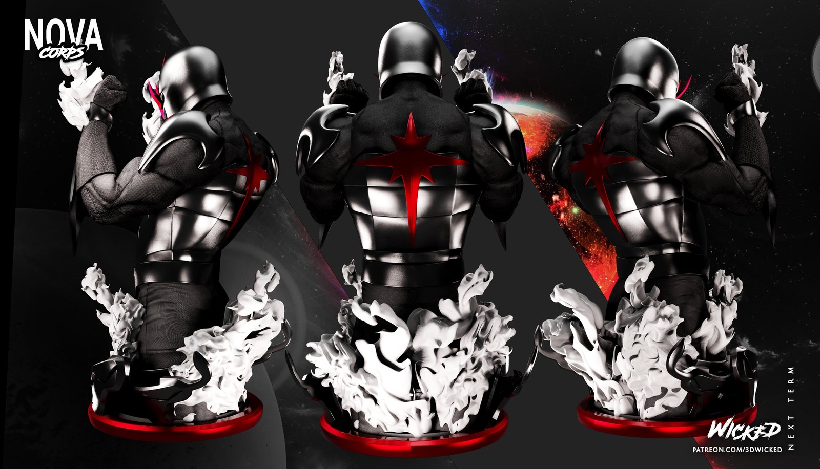 Nova - Bust (Marvel) - Image 3