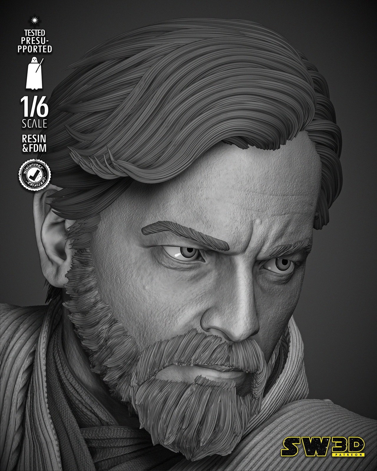 Obi-Wan 2024 Sculpture - Image 5