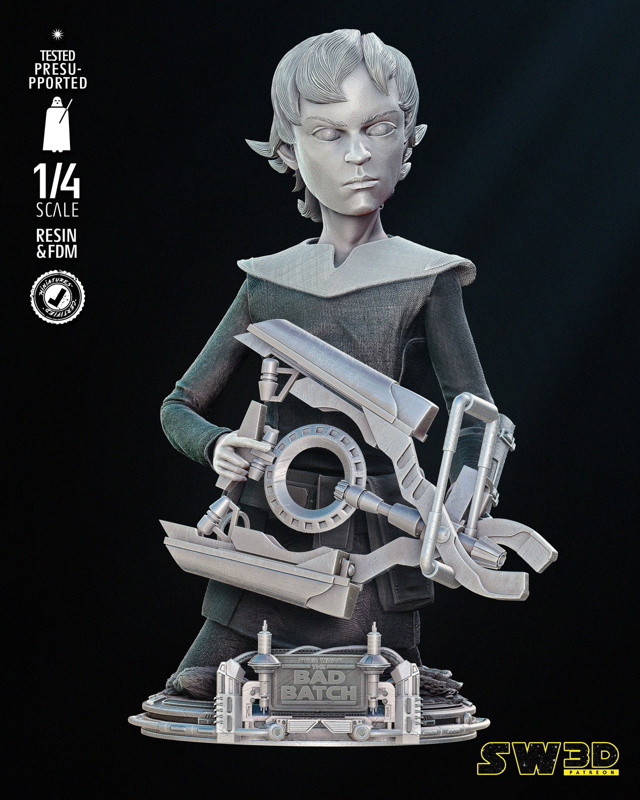 Omega Crossbow - Bust (Star Wars)