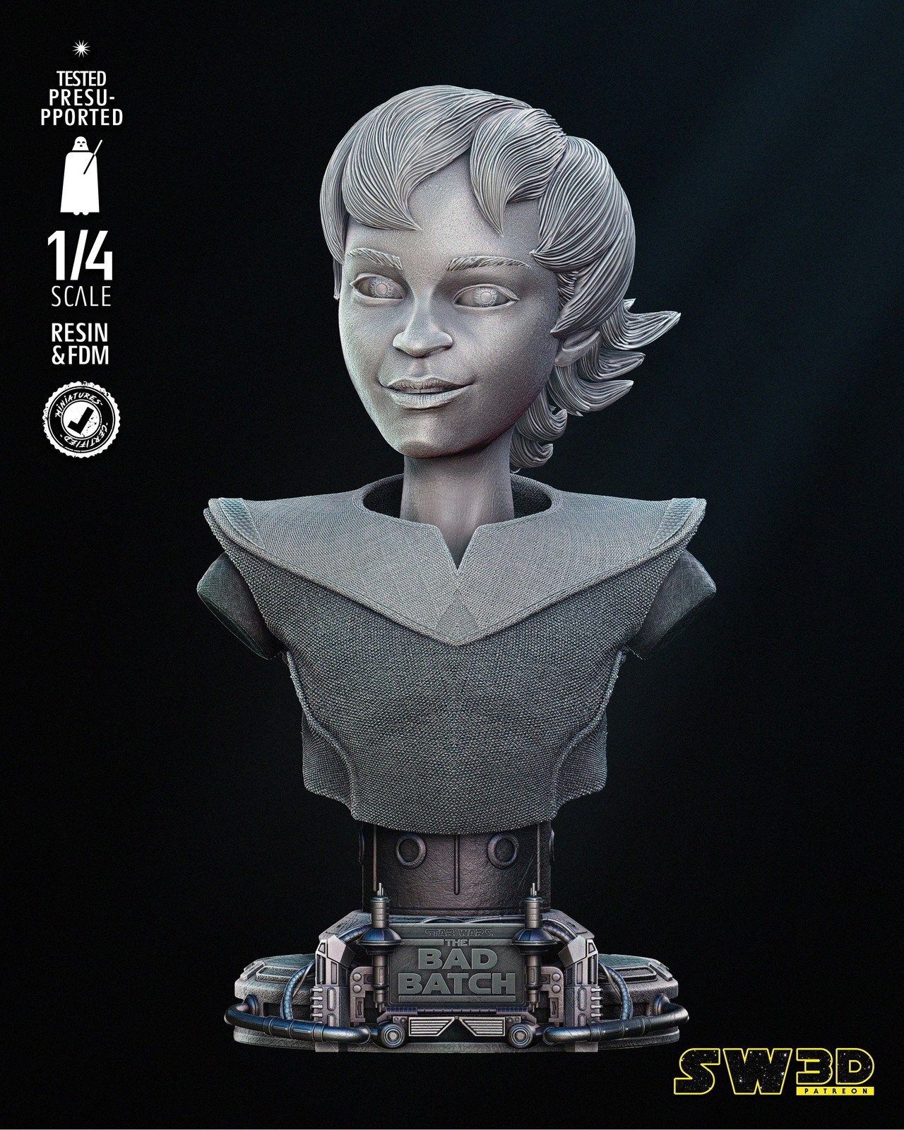 Omega - Bust (Star Wars)