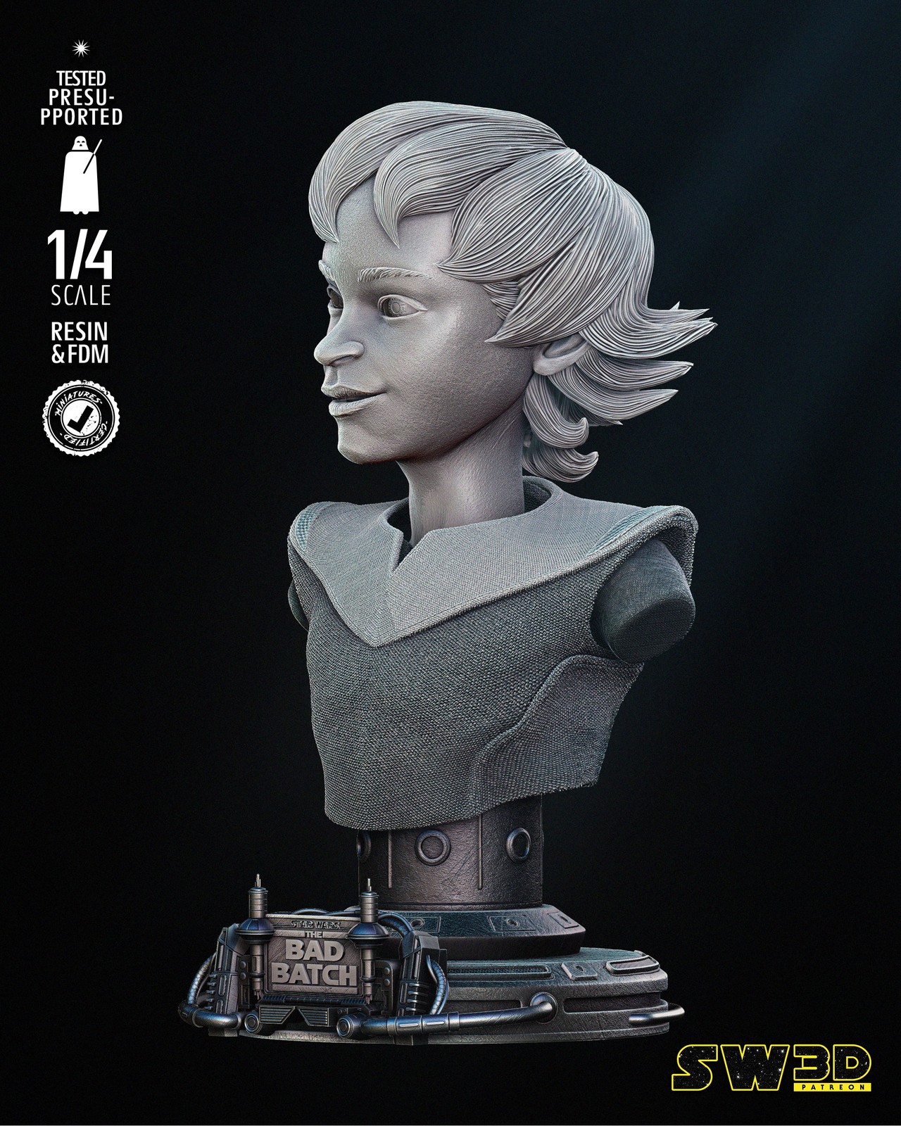 Omega - Bust (Star Wars) - Image 2