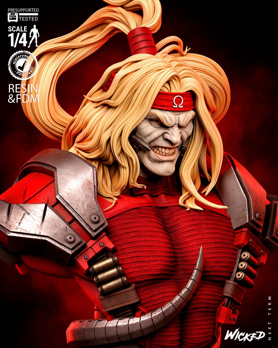 Marvel June 2026 Term Omega Red Portrait Bust - Image 2