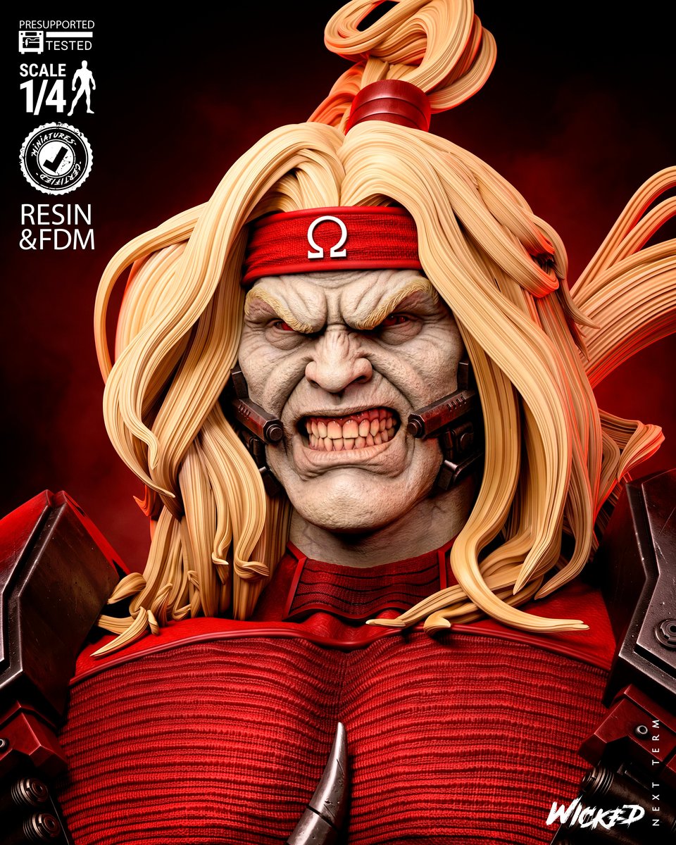 Marvel June 2026 Term Omega Red Portrait Bust - Image 3