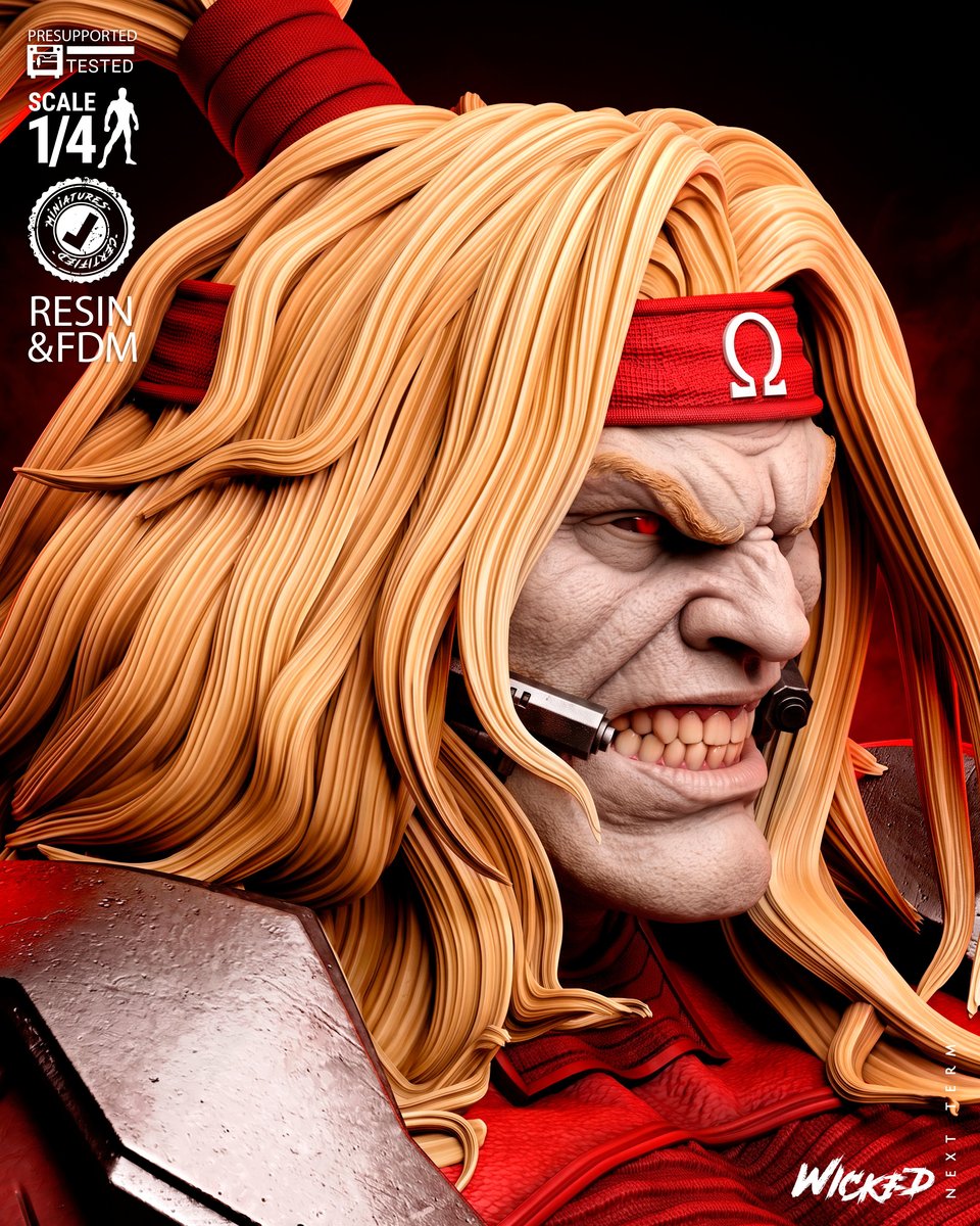 Marvel June 2026 Term Omega Red Portrait Bust - Image 4