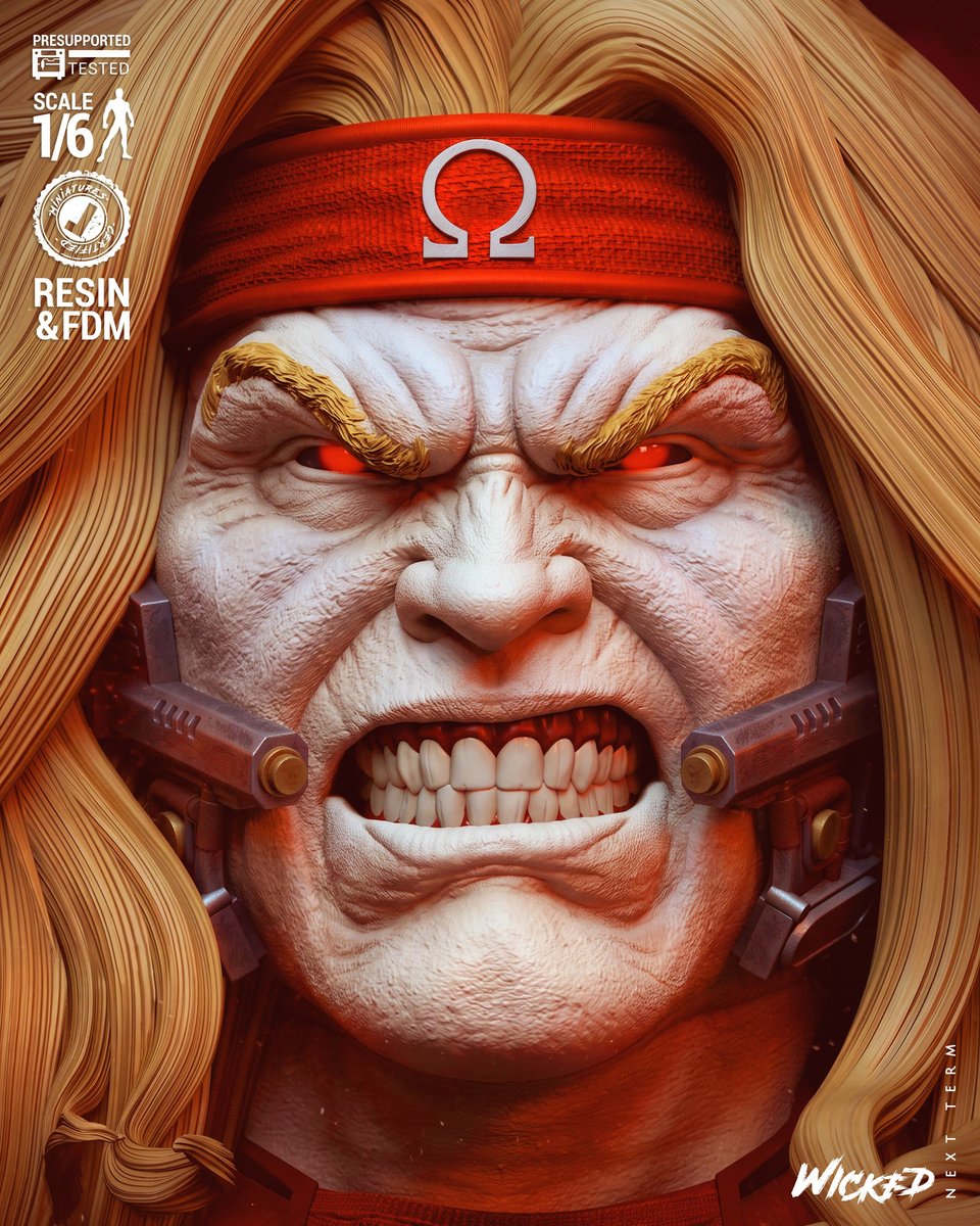 Omega Red Sculpture - Image 3