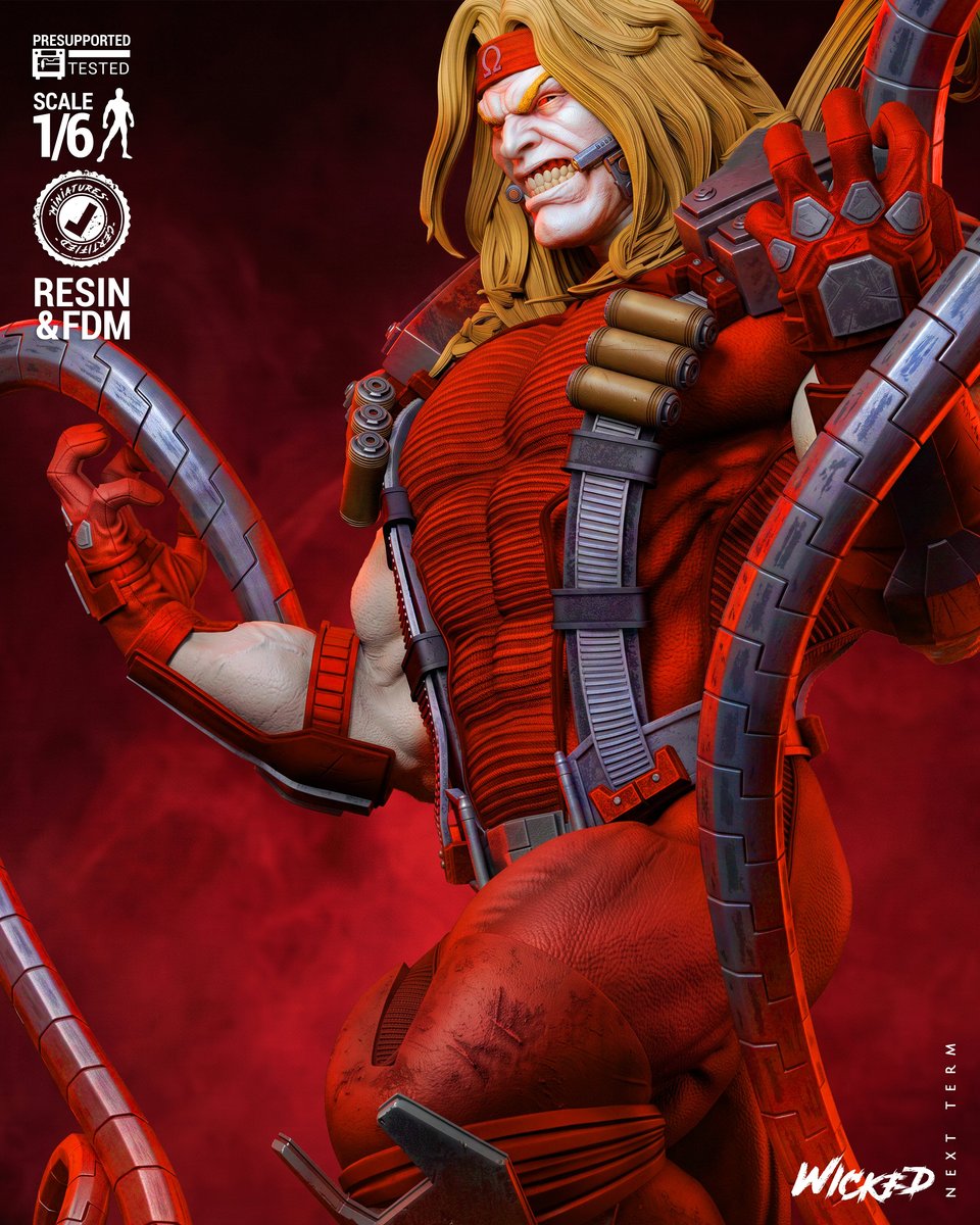 Omega Red Sculpture - Image 4