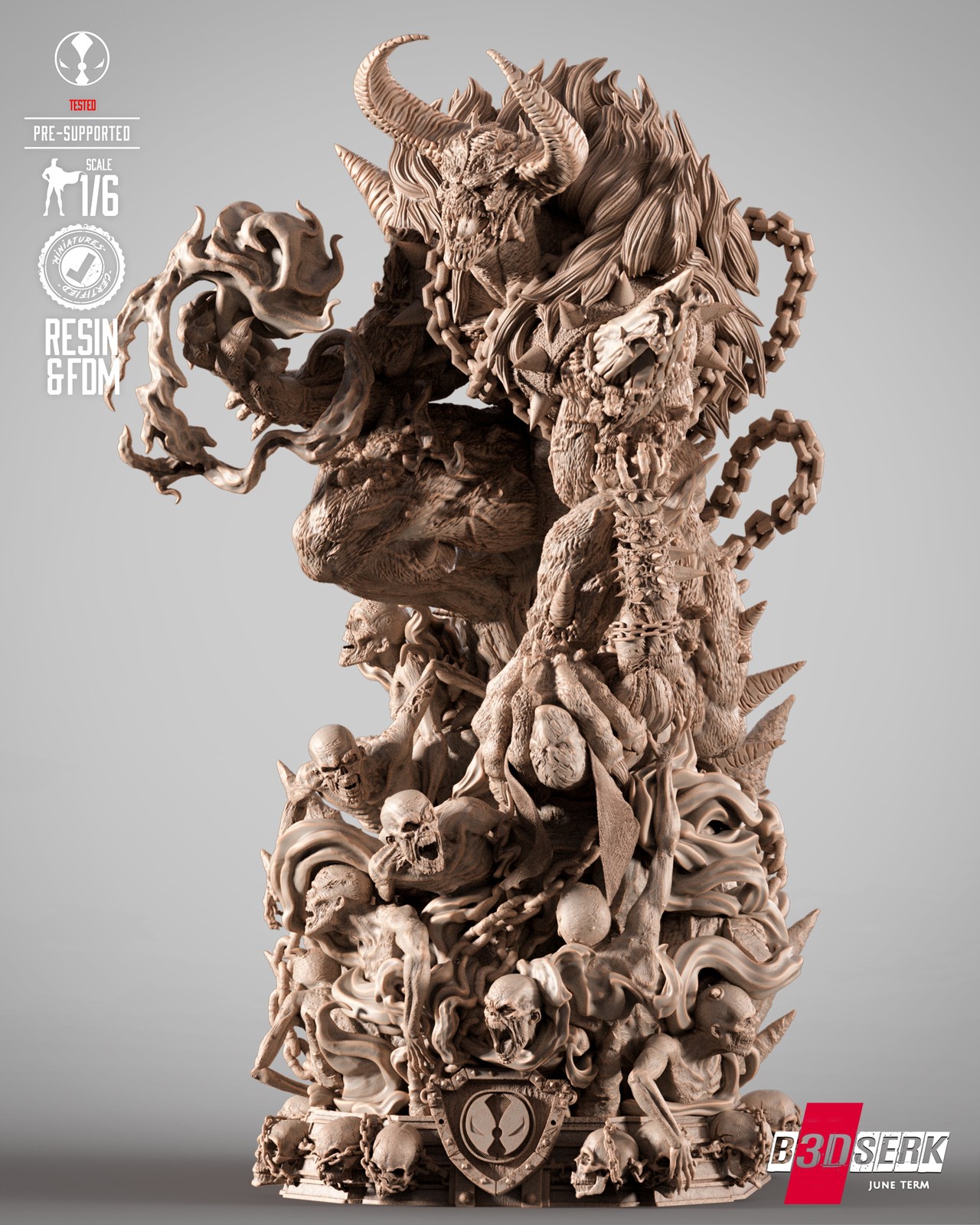 Omega Spawn Sculpture