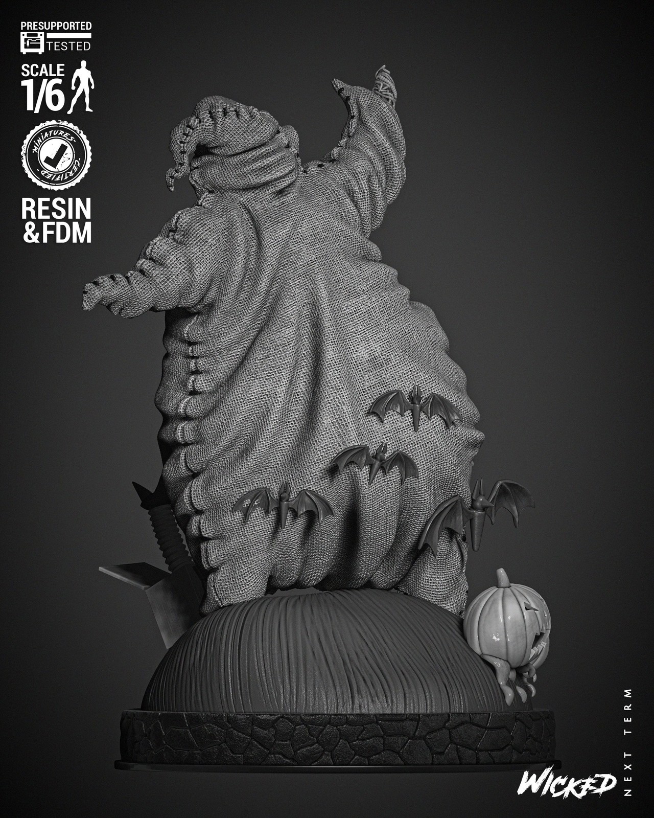 Oogie Boogie Sculpture - Image 3
