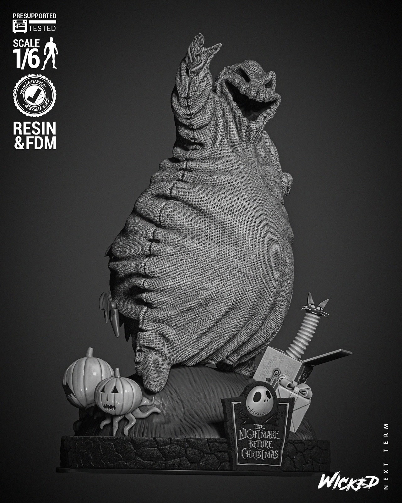 Oogie Boogie Sculpture - Image 4