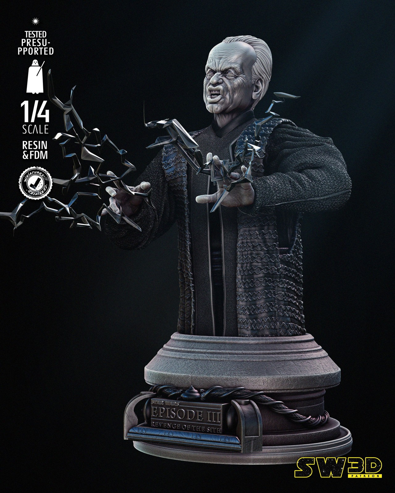 Palpatine Bust - Image 2