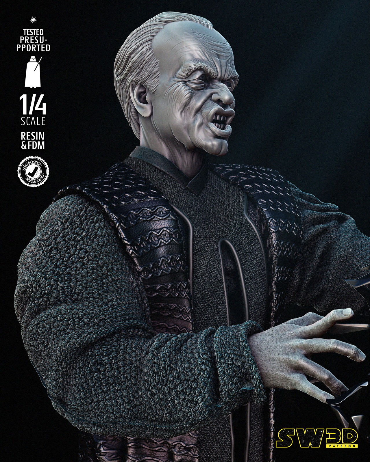 Palpatine Bust - Image 3