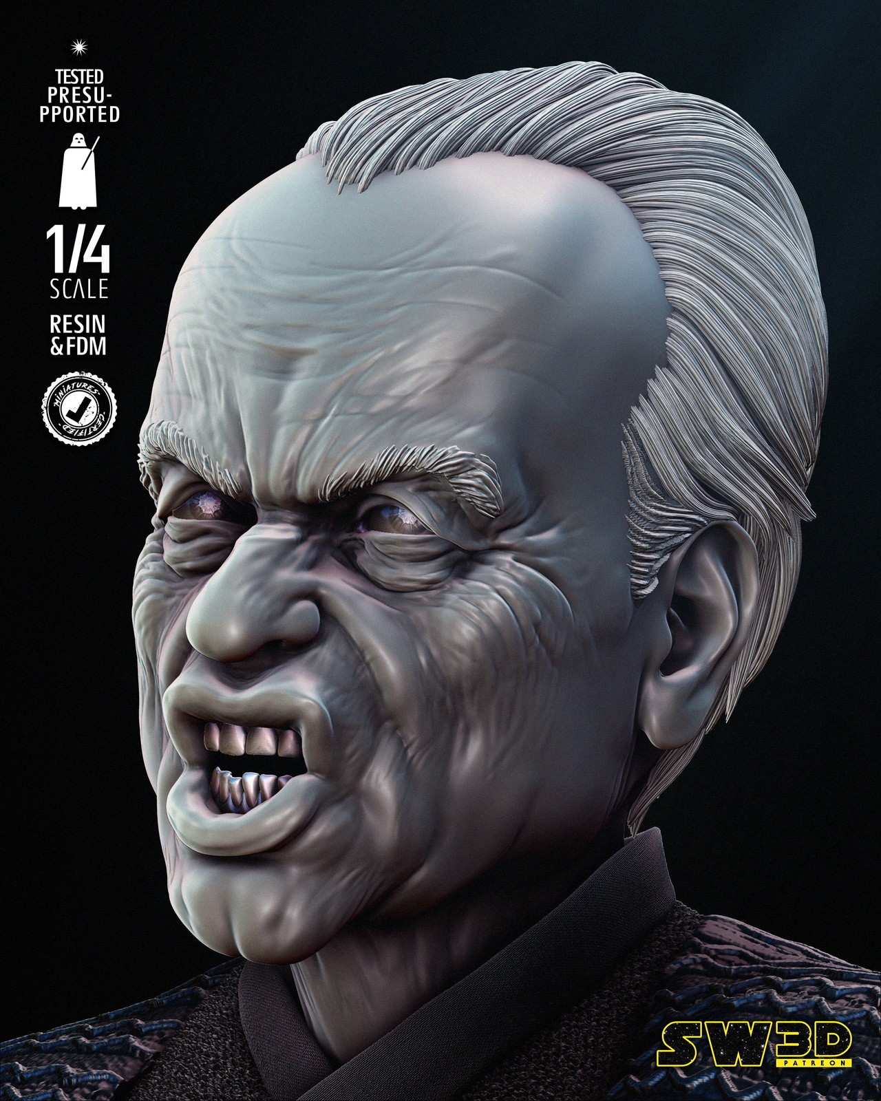 Palpatine Bust - Image 4