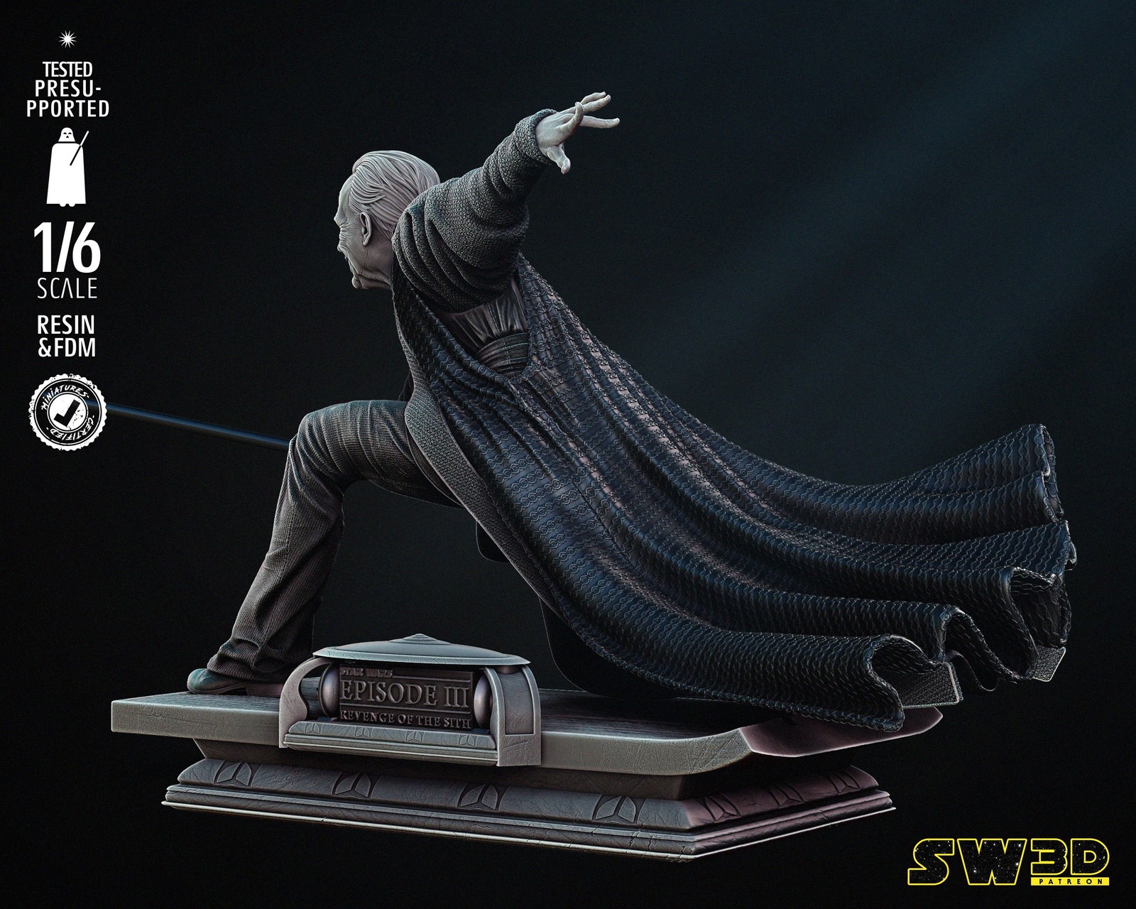 Palpatine Sculpture - Image 2