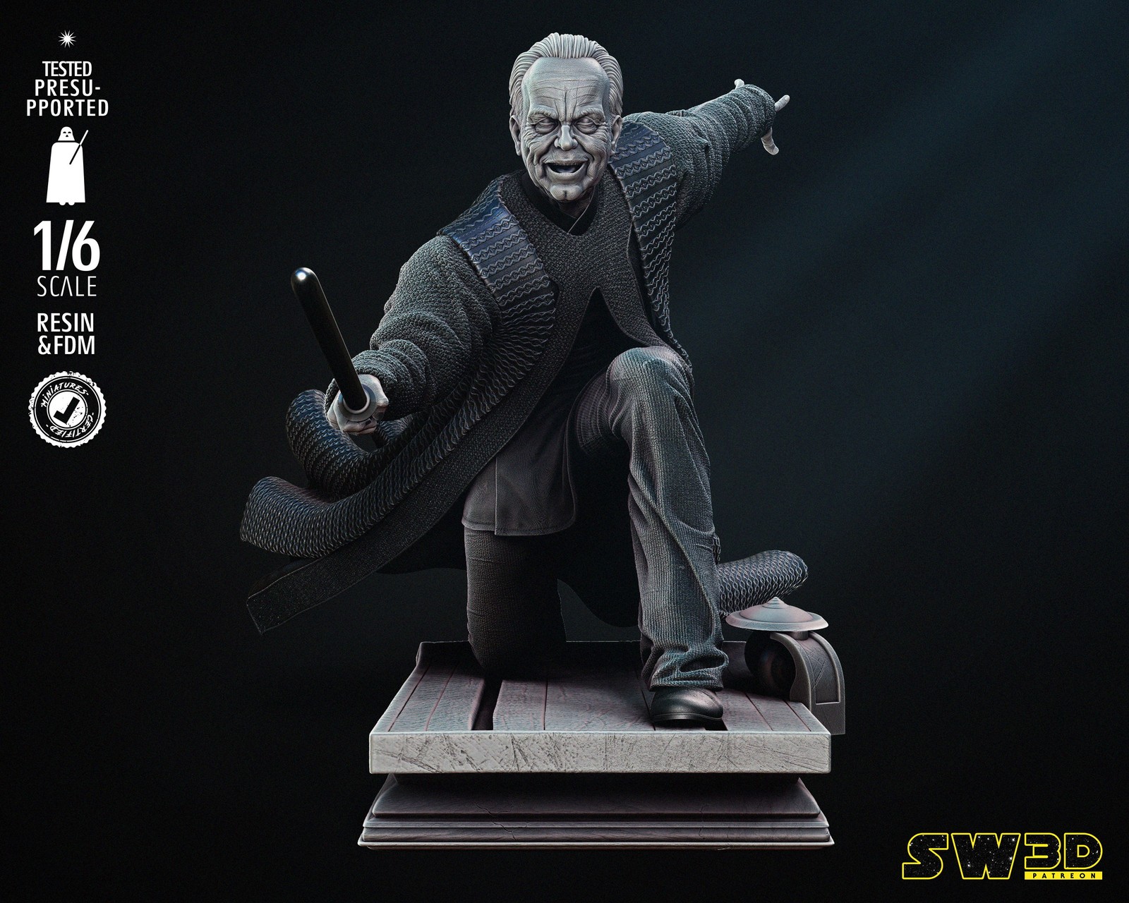 Palpatine Sculpture - Image 3