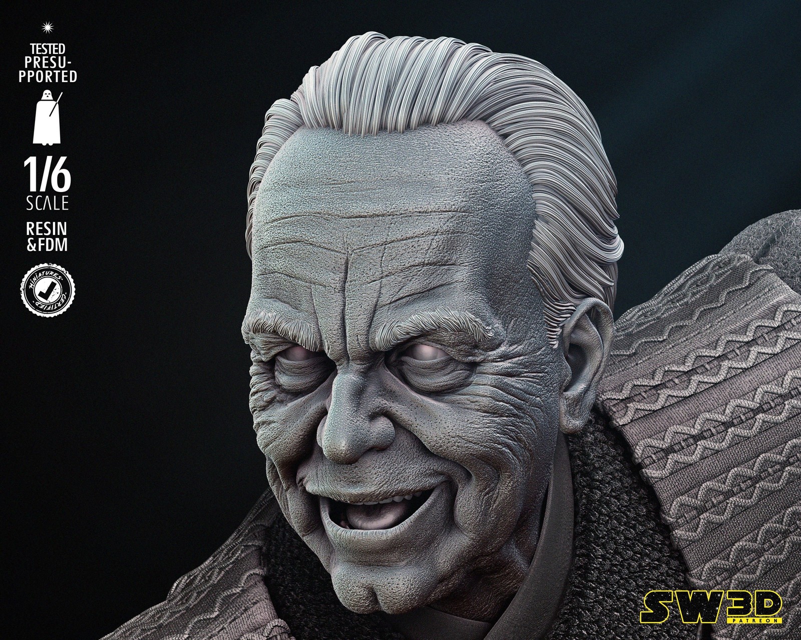 Palpatine Sculpture - Image 5