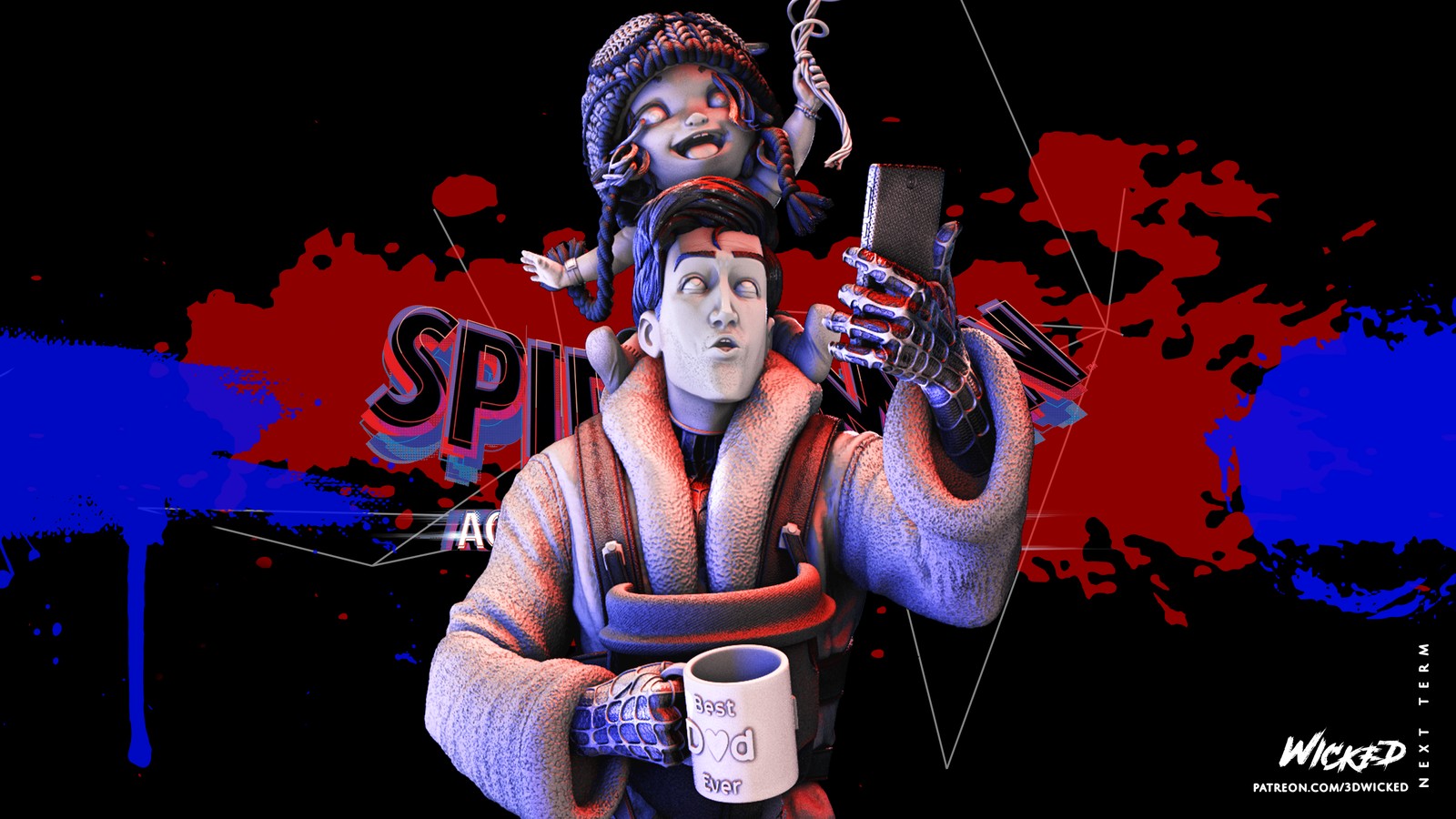 Marvel Peter B Parker Bust