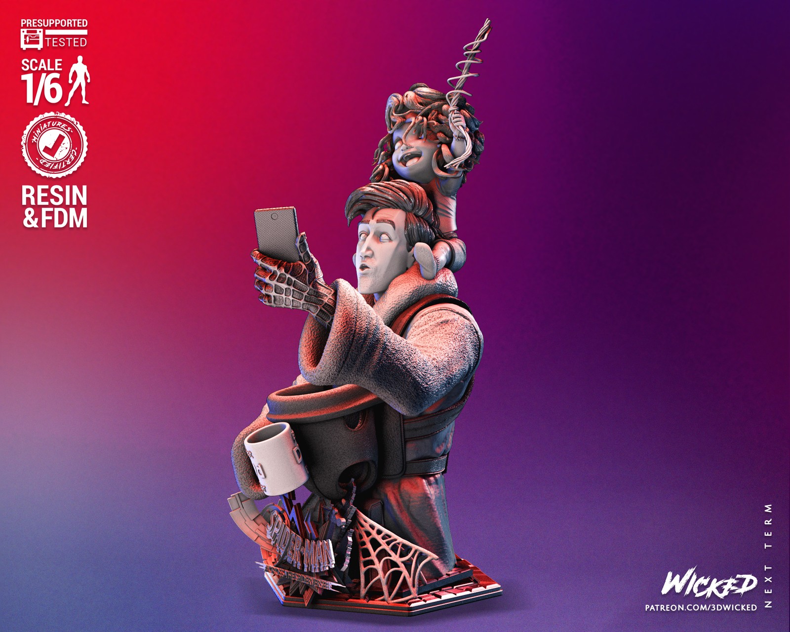 Marvel Peter B Parker Bust - Image 4