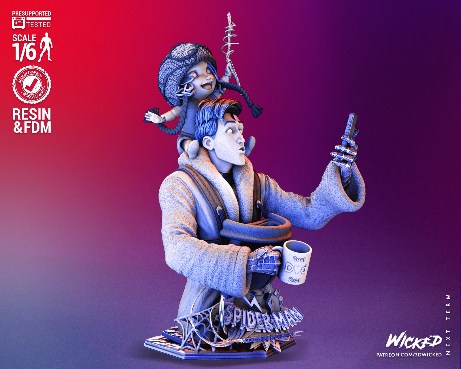 Marvel Peter B Parker Bust - Image 5