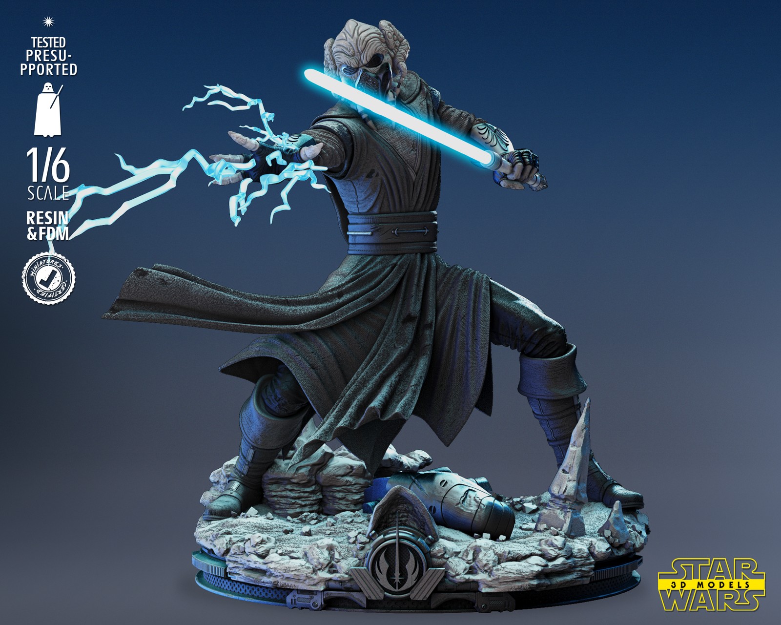 Plo Koon Sculpture - Image 2