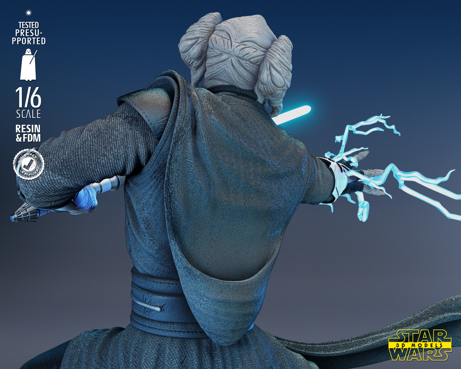 Plo Koon Sculpture - Image 5