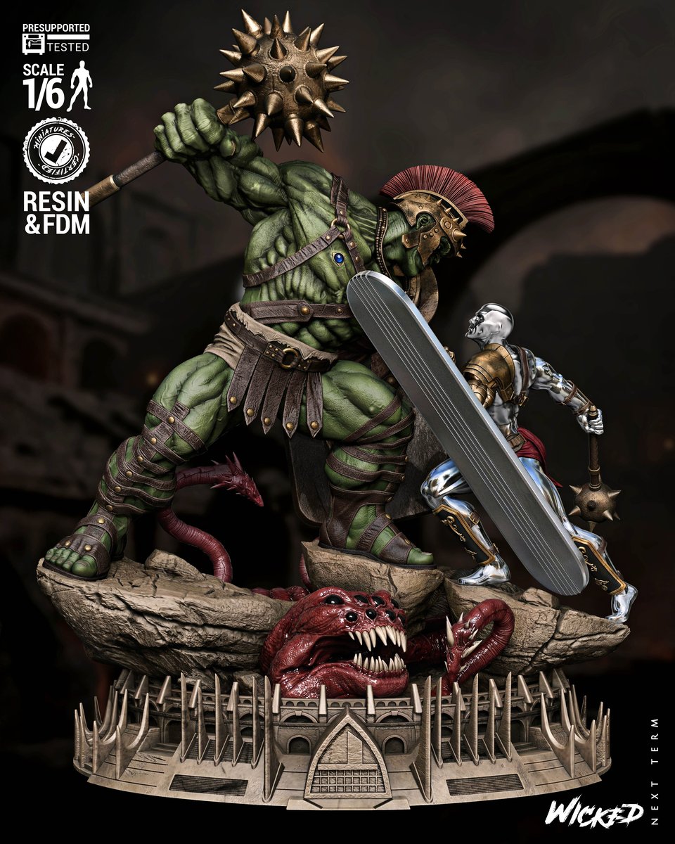 Marvel January 2026 Term Planet Hulk Diorama