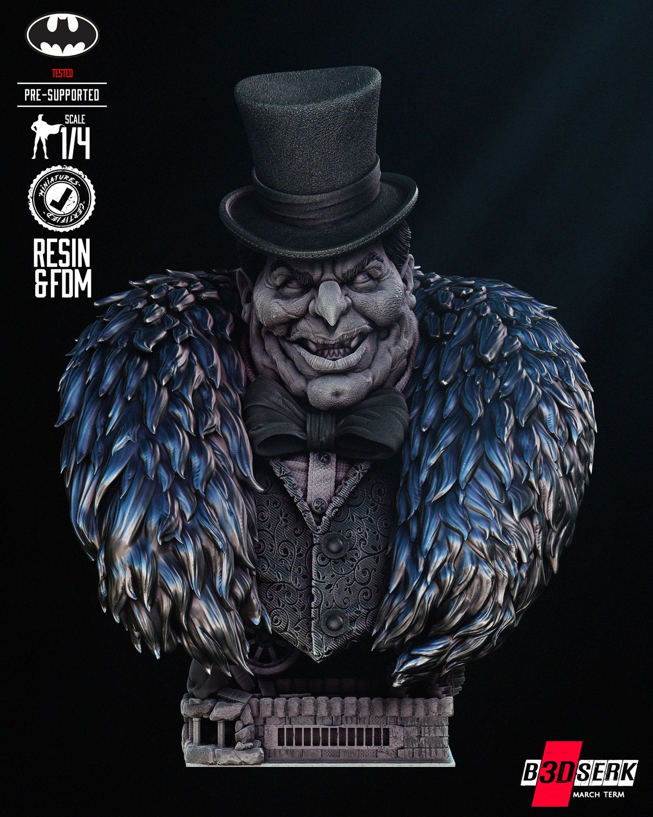 Penguin Portrait Bust