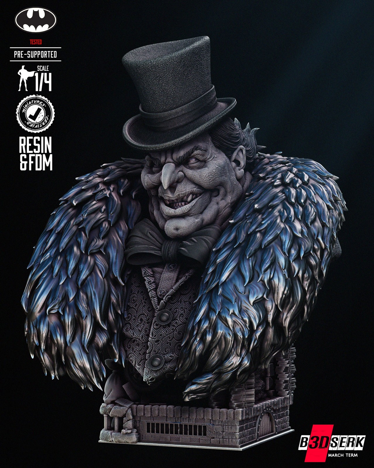 Penguin Portrait Bust - Image 2