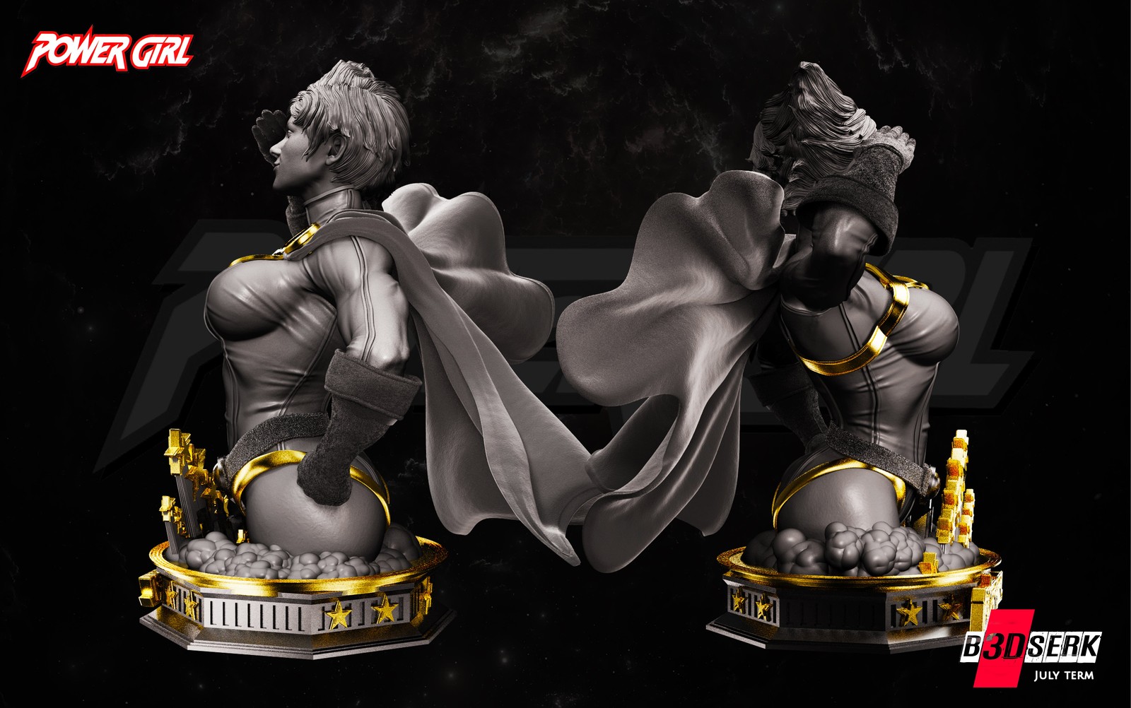 Power Girl Bust 1/4 - Image 3