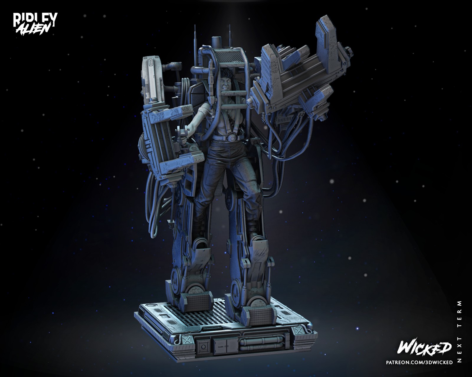 Power Loader and Ripley Sculpture - Image 3
