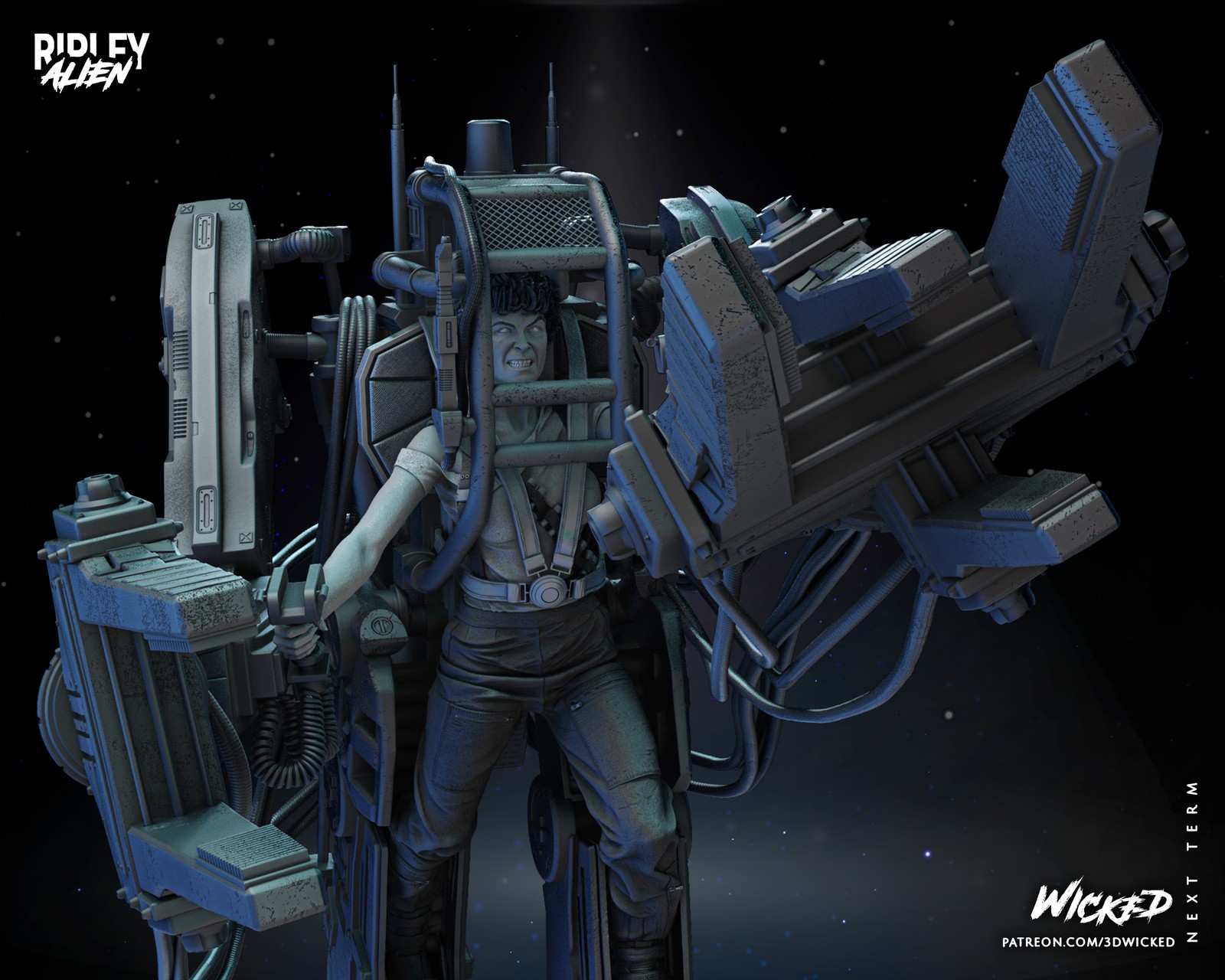 Power Loader and Ripley Sculpture - Image 4