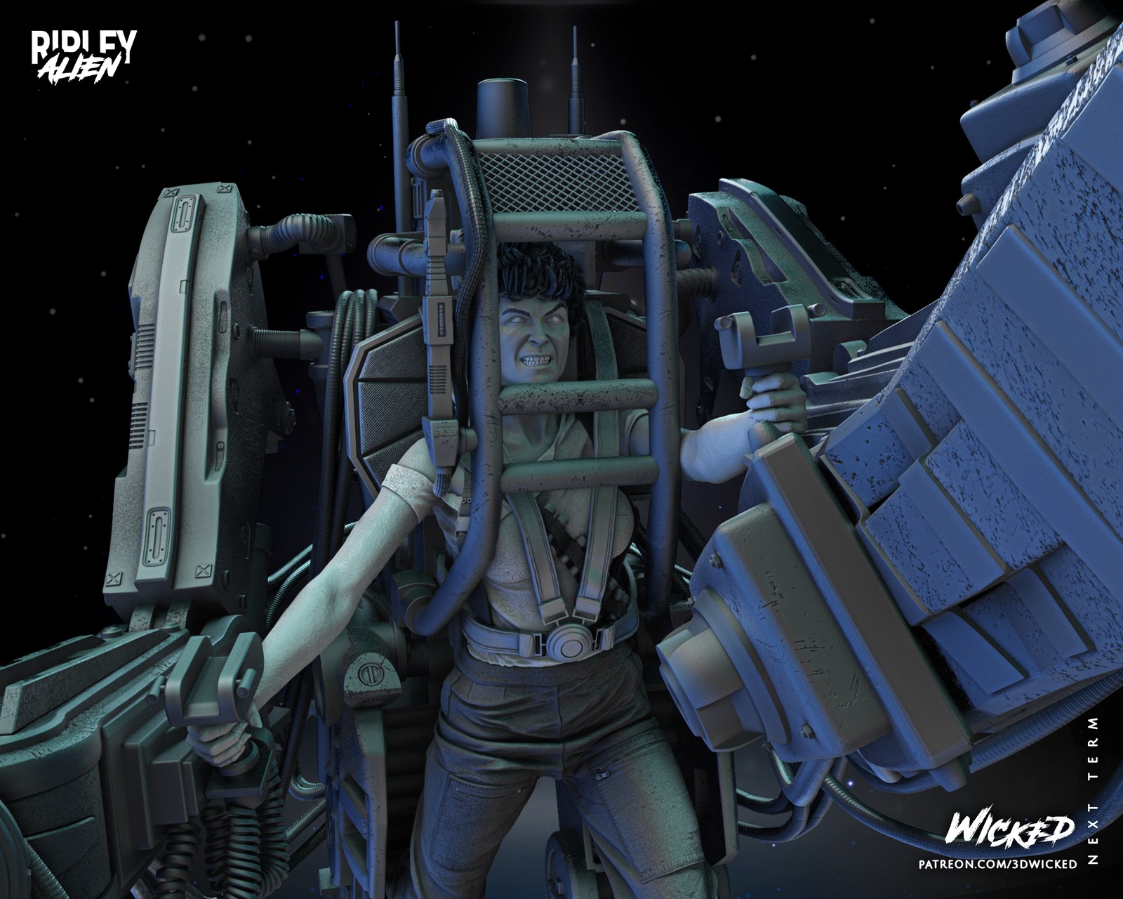 Power Loader and Ripley Sculpture - Image 5