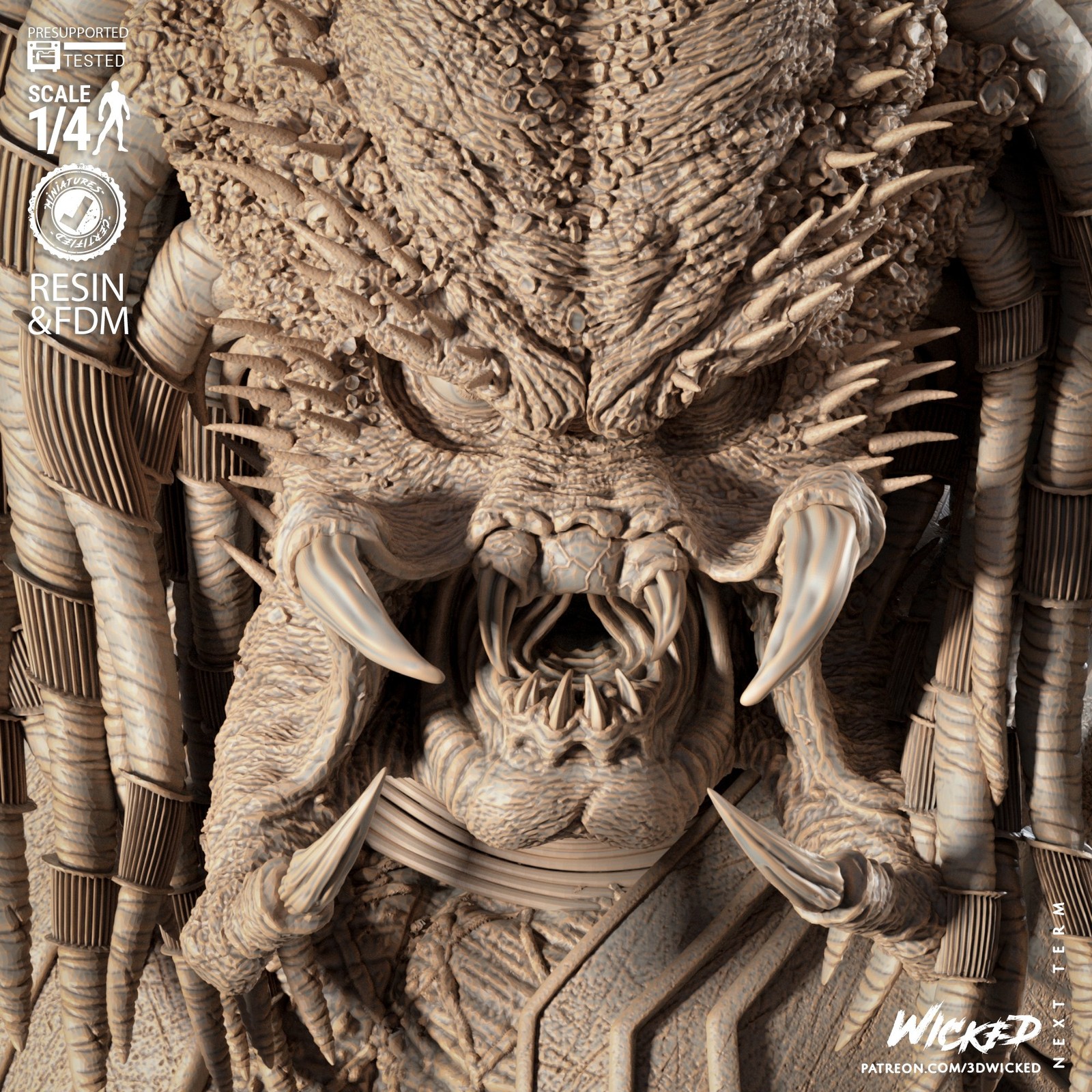 Marvel Predator 2025 Portrait Bust - Image 4