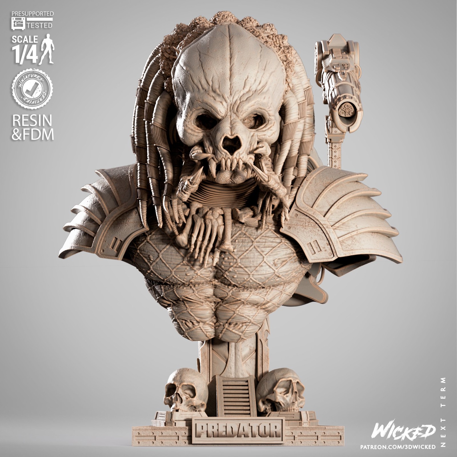 Marvel Predator 2025 Portrait Bust
