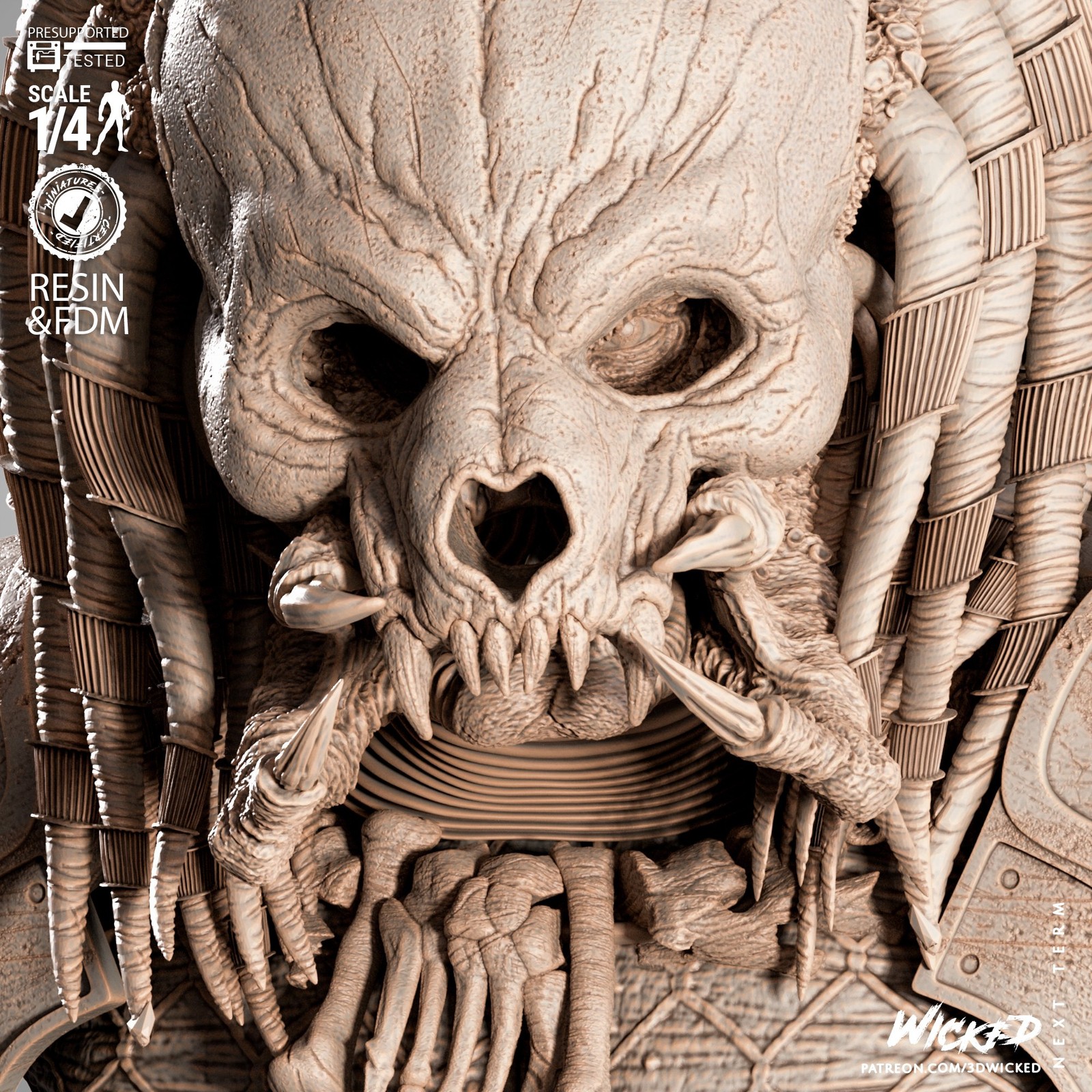 Marvel Predator 2025 Portrait Bust - Image 5