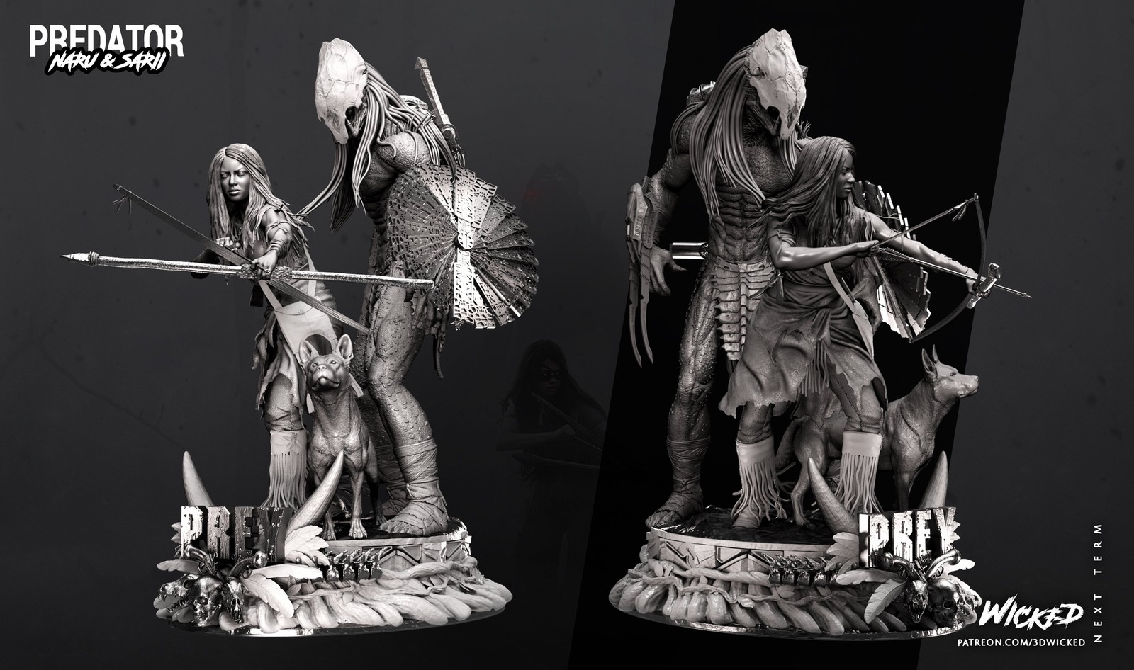 Predator Sculpture - Image 2
