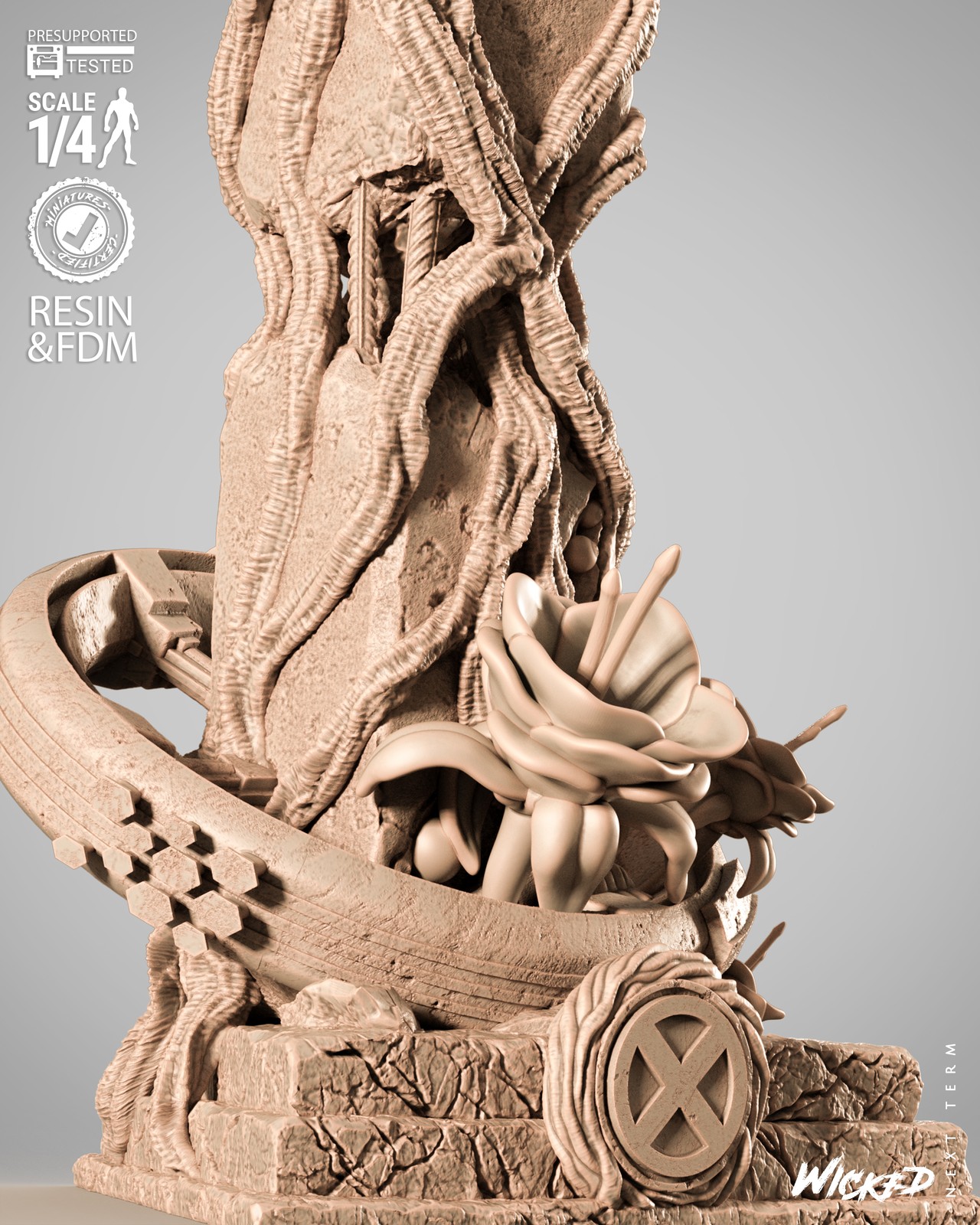 Marvel Professor X Helmet Portrait Bust - Image 5