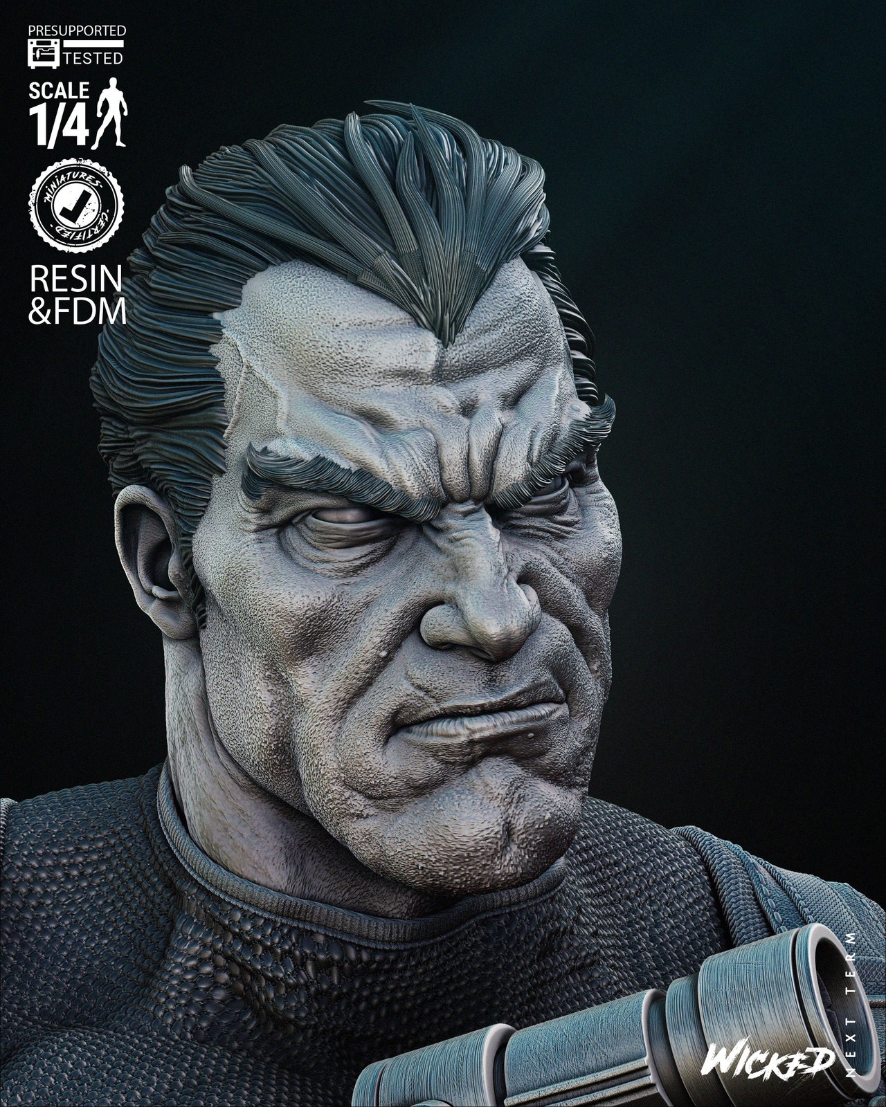 Marvel Punisher 2024 Bust - Image 3
