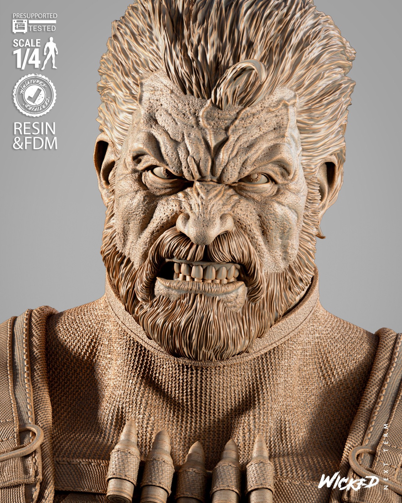 Marvel Punisher 2025 Portrait Bust - Image 3