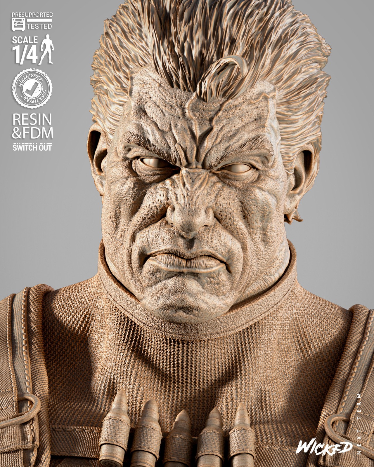 Marvel Punisher 2025 Portrait Bust - Image 4