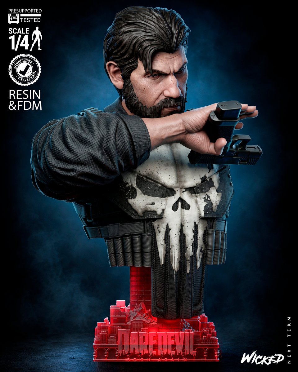 Punisher Born Again - Bust (Marvel)