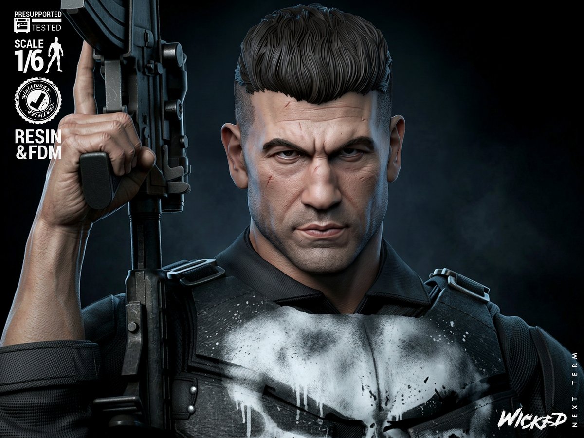 Marvel April 2026 Term Punisher Born Again Sculpture - Image 4