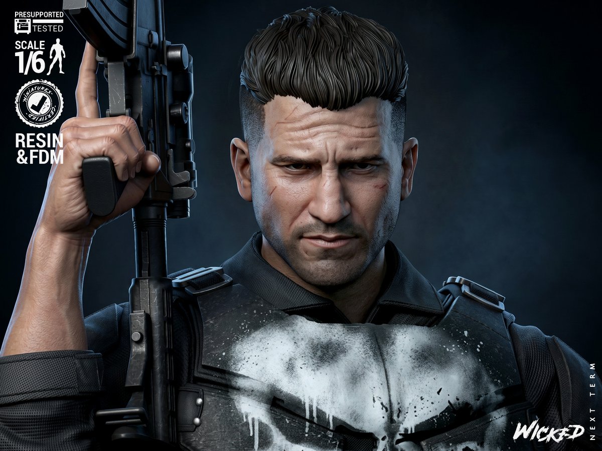 Marvel April 2026 Term Punisher Born Again Sculpture - Image 5