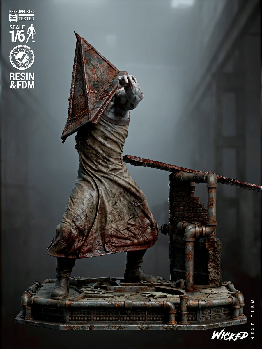 Video Games Pyramid Head Sculpture - Image 2