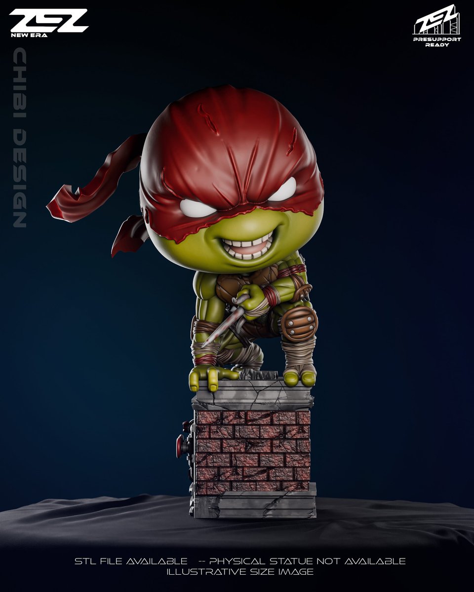 Raphael - Chibi (Teenage Mutant Ninja Turtles)