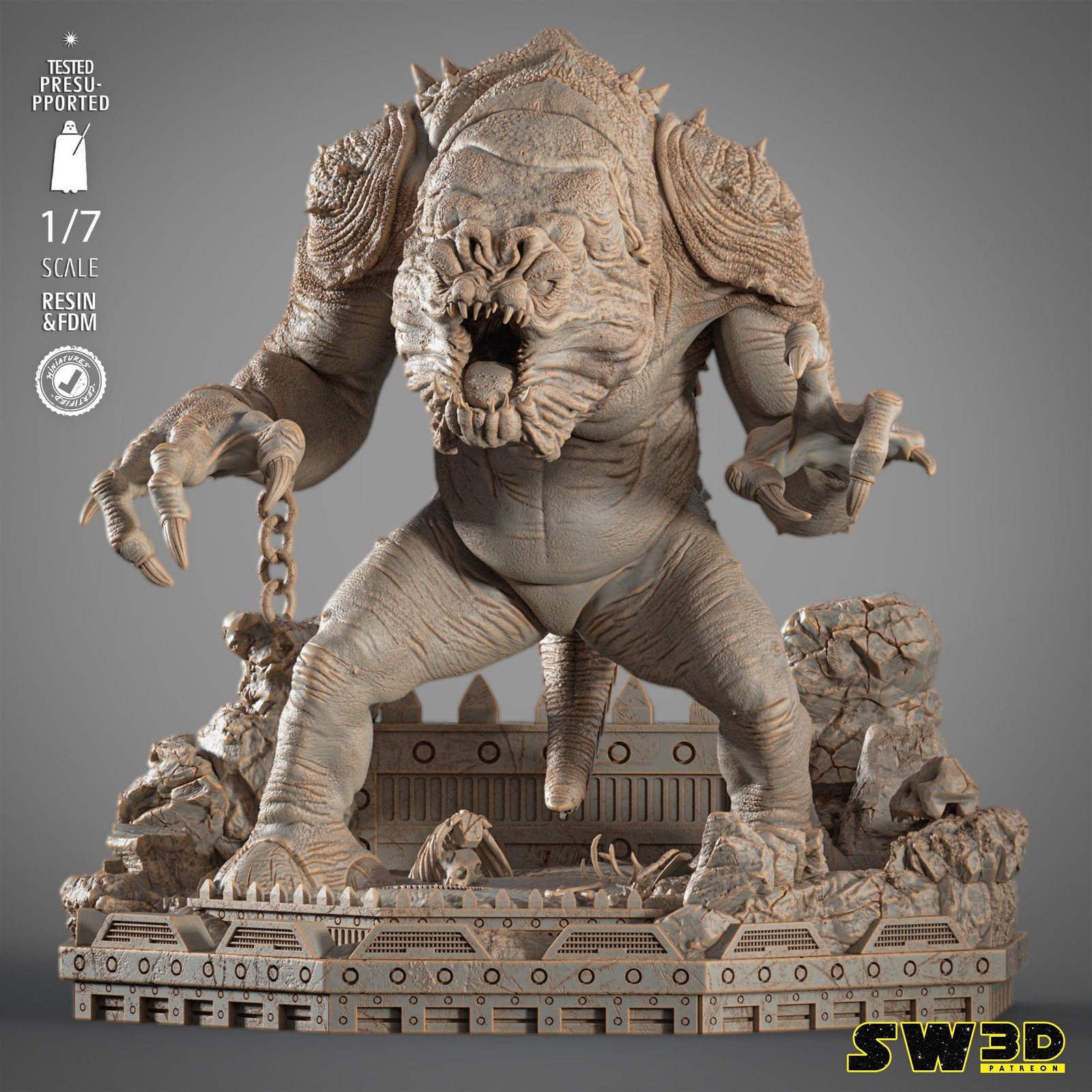 Rancor Sculpture - Image 3