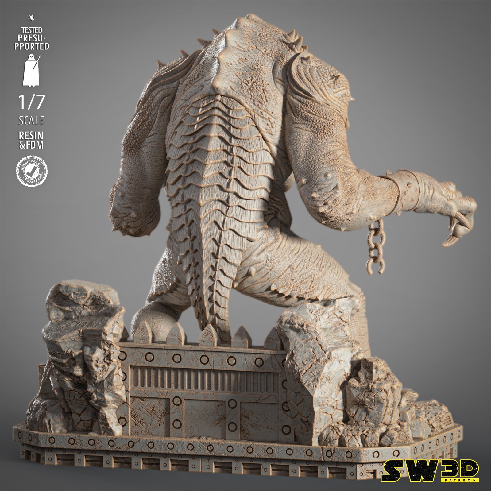 Rancor Sculpture - Image 4